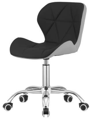 Krzesło obrotowe VASTO OFFICE PU BLACK + GREY II GATUNEK