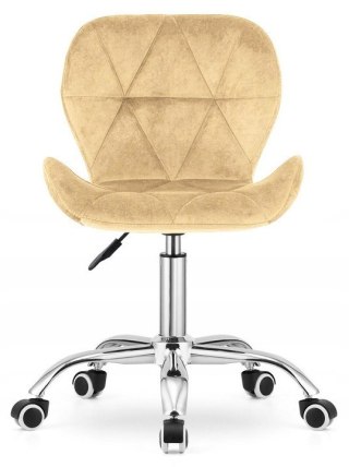 Krzesło obrotowe VASTO OFFICE VELVET SUNNY