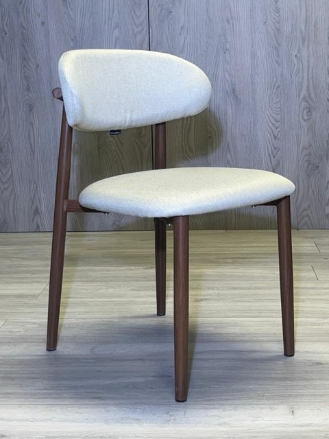 Krzesło tapicerowane LUCCA BEIGE FABRIC