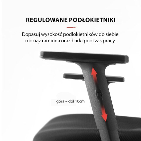 Fotel biurowy ergonomiczny ANGEL obrotowy jOkasta