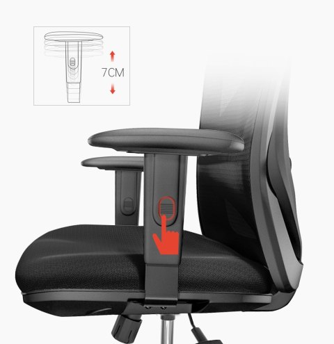 Fotel ergonomiczny ANGEL biurowy obrotowy eurOpa