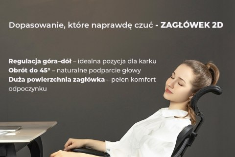 Fotel ergonomiczny ANGEL biurowy obrotowy kalistO