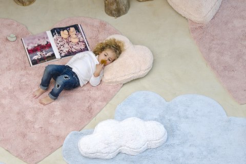Lorena Canals Dywan bawełniany PUFFY Love Nude SERCE 160 x 180 cm