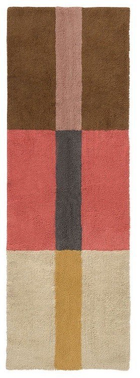 Wełniany dywan Chroma Spiced Coral 80 x 230 cm, Lorena Canals