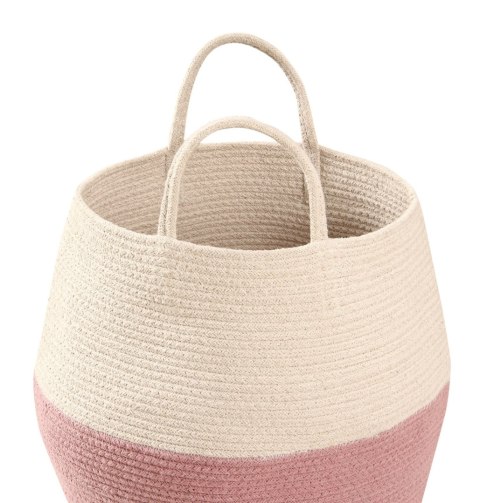 Lorena Canals Kosz dekoracyjny Zoco Ash Rose/Natural