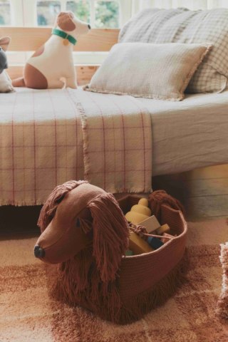 Pies Poppy - Kosz do przechowywania Wouf Wouf, Lorena Canals