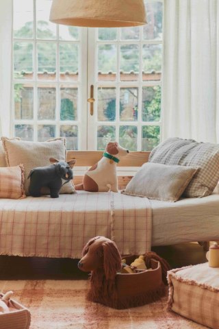 Poduszka Pies Jimmy - Buldog Francuski Wouf Wouf, Lorena Canals