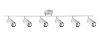 LAMPA SPOT 6xGU10 BIAŁA VOLO