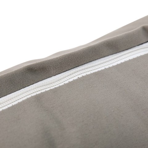 Zestaw Mebli Ogrodowych MARBELLA z Sofą Narożnikiem i Stolikiem SZARY