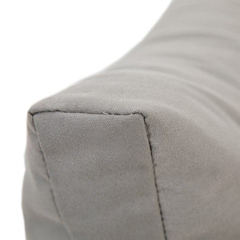 Zestaw Mebli Ogrodowych MARBELLA z Sofą Narożnikiem i Stolikiem SZARY