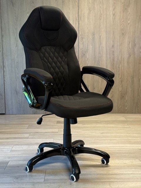 Fotel obrotowy do biurka SPIDER BLACK FABRIC SPC