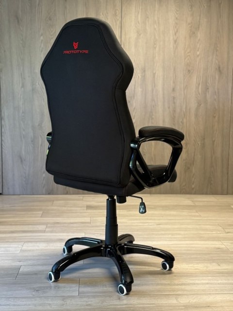 Fotel obrotowy do biurka SPIDER BLACK FABRIC SPC