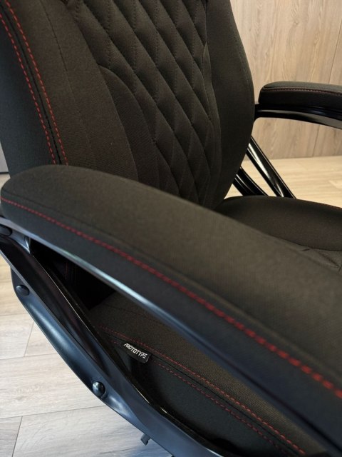 Fotel obrotowy do biurka SPIDER BLACK FABRIC SPC