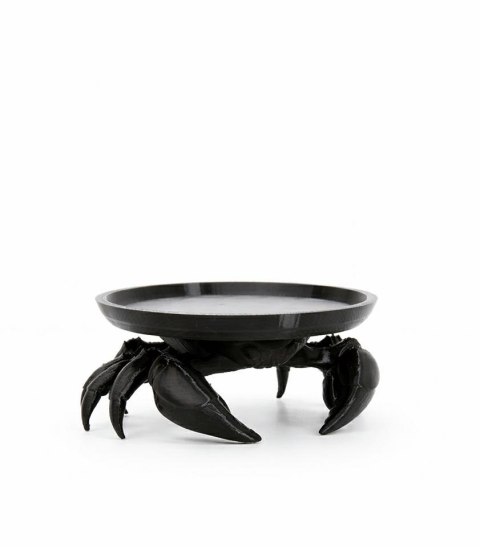 SHP Taca dekoracyjna SHP CRAB czarna