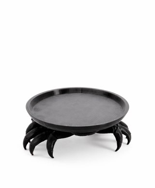SHP Taca dekoracyjna SHP CRAB czarna